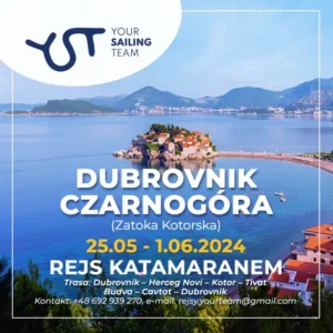 Rejs Katamaranem Dubrownik - Czarnogóra