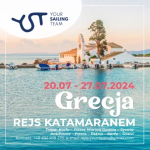 Rejs Katamaranem Grecja - Korfu