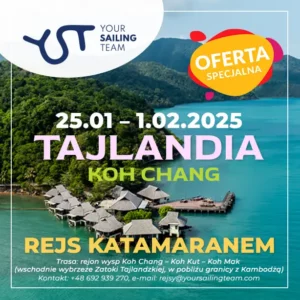 Rejs Katamaranem <br> Tajlandia Koh Chang