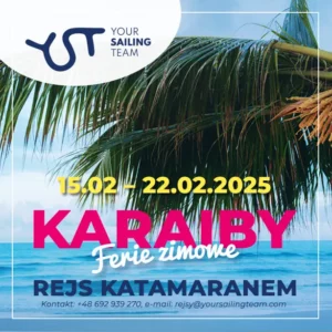Rejs Katamaranem <br>Karaiby - Martynika - Saint Lucia - termin nr 2