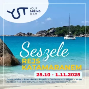 Rejs Katamaranem Seszele - jesień 2025