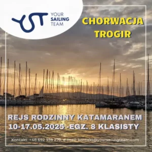 Rejs Katamaranem Chorwacja - Trogir