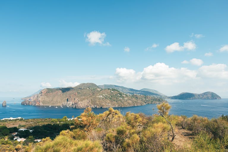 Panarea i panorama Wysp Liparyjskich
